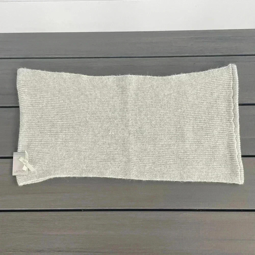 Lemon Knit Scarf